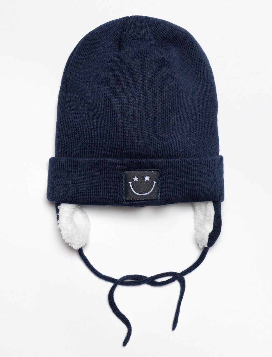 Knit Beanie with Cuff - Little Boy