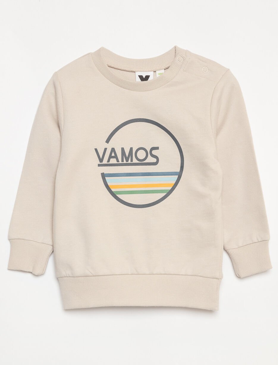 Chandail imprimé en coton bio - bébé garçon