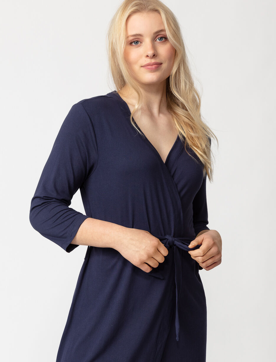 Robe de chambre chinée