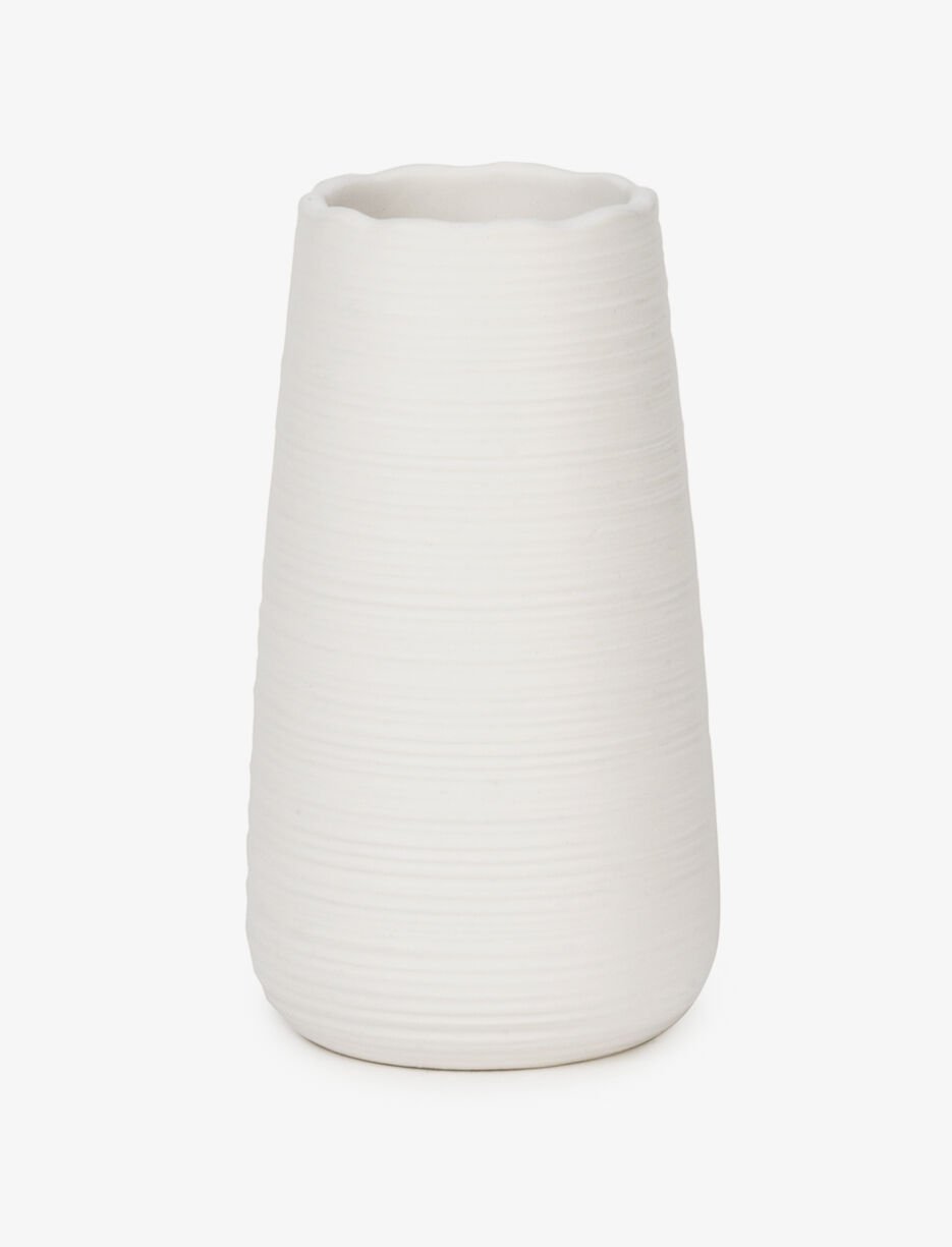 Vase texturé