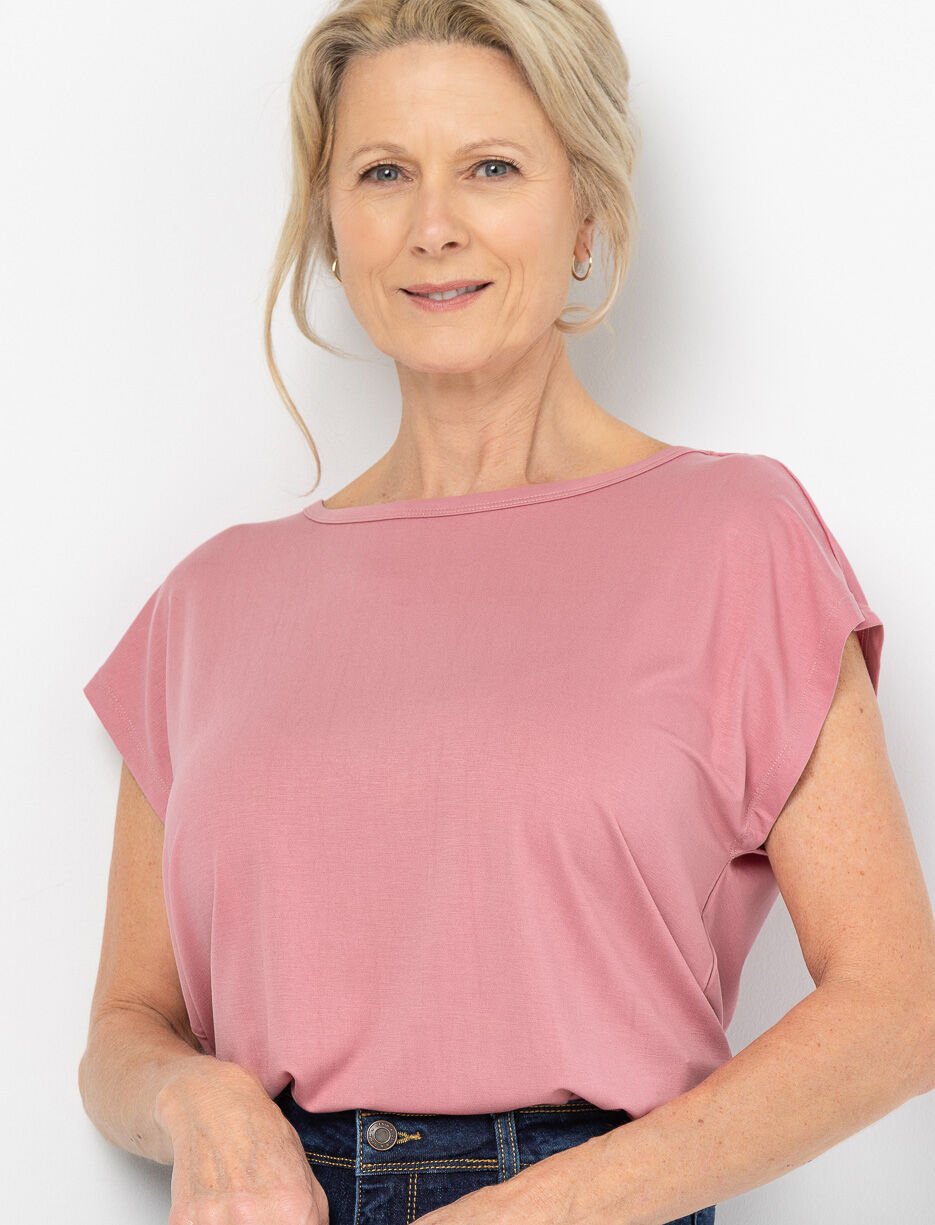 Dolman-sleeve T-shirt