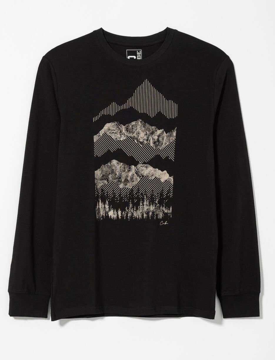 Printed Crew-neck T-shirt