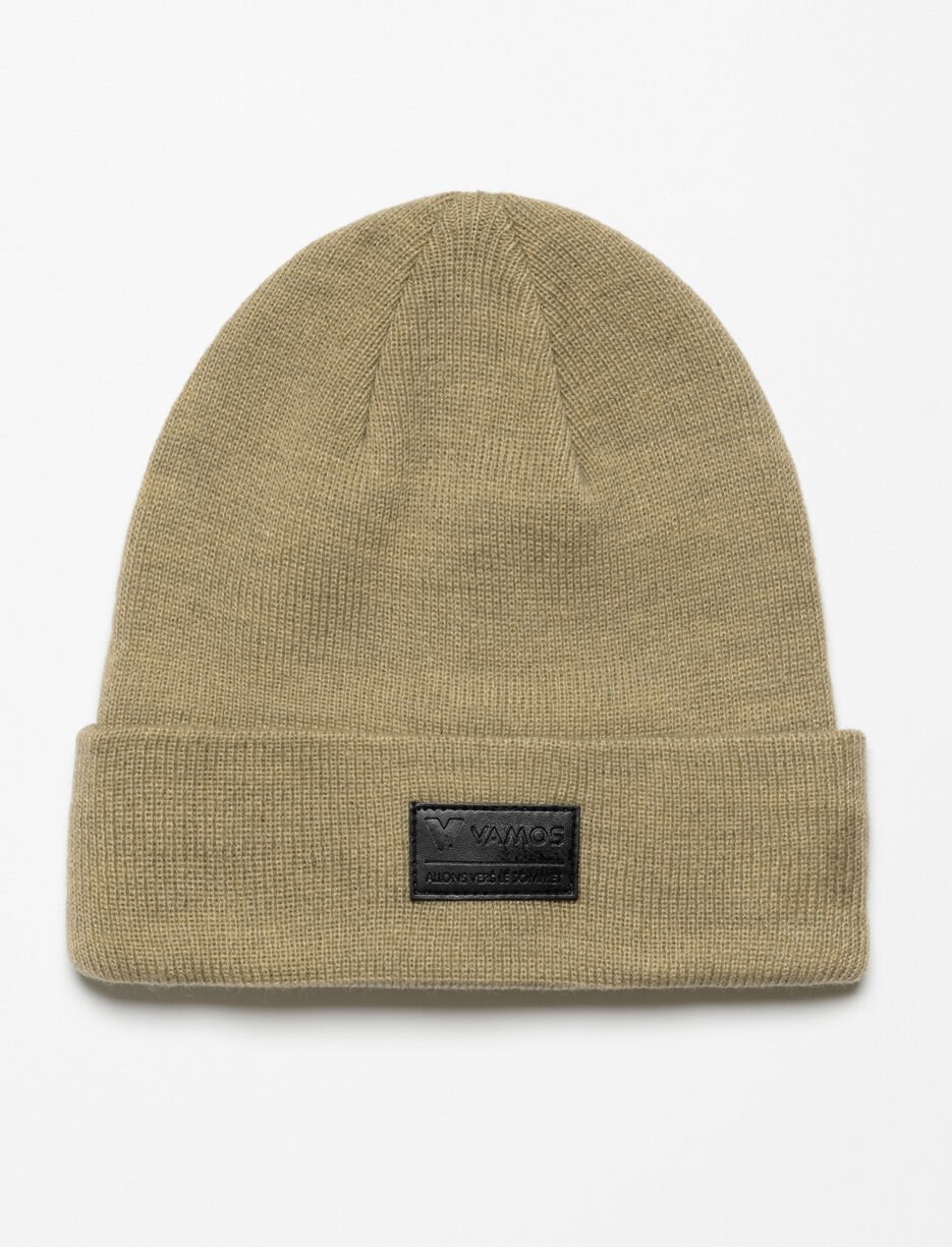 Knit Cuffed Beanie - Men